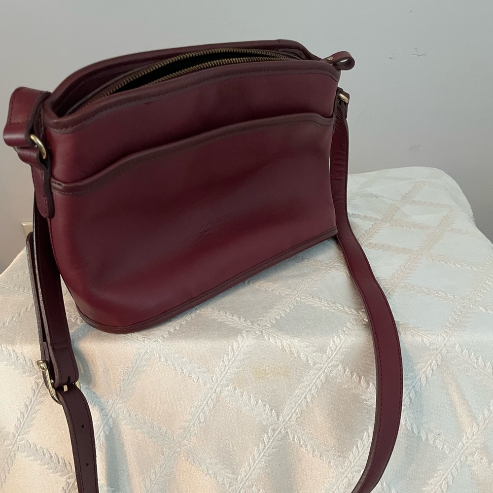 Medallion Leather shoulder bag